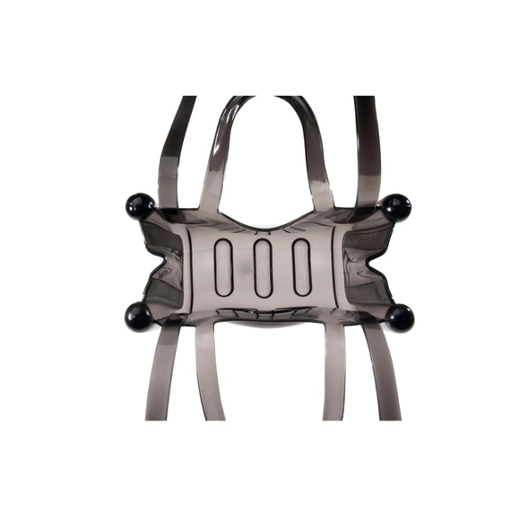 Melissa x Telfar Small Jelly Shopper - Clear Black (with dust cover bag) - Picture 6 of 6